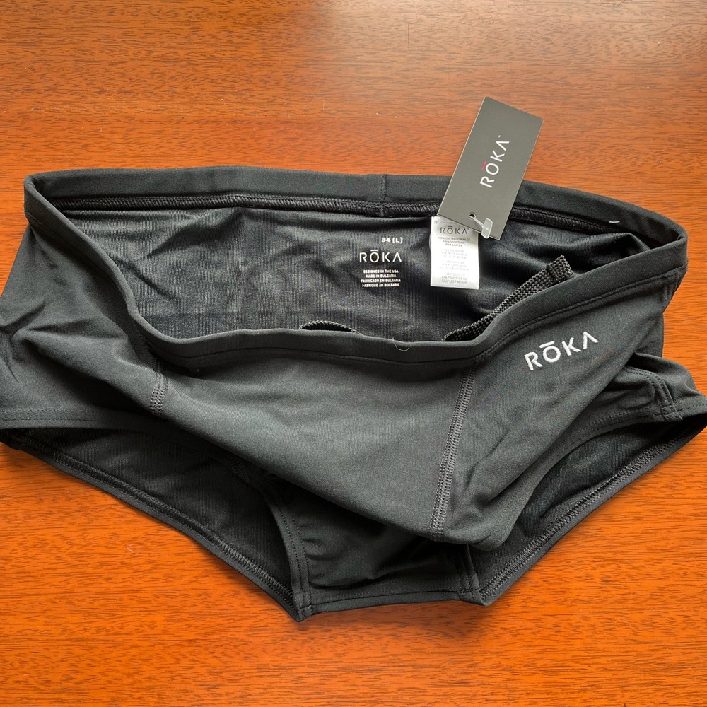 ROKA Men’s Elite HD Racer Swimsuit Square Leg Low Rise
